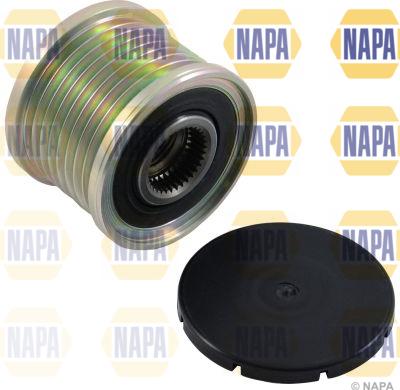 NAPA NOP1102 - Pulley, alternator, freewheel clutch autospares.lv