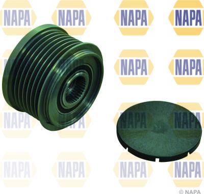 NAPA NOP1107 - Pulley, alternator, freewheel clutch autospares.lv