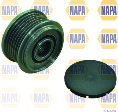 NAPA NOP1115 - Pulley, alternator, freewheel clutch autospares.lv