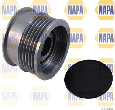 NAPA NOP1110 - Pulley, alternator, freewheel clutch autospares.lv