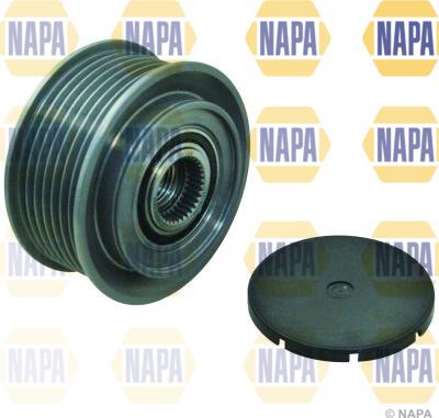 NAPA NOP1139 - Pulley, alternator, freewheel clutch autospares.lv