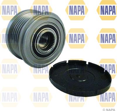 NAPA NOP1136 - Pulley, alternator, freewheel clutch autospares.lv