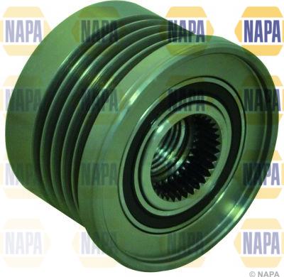 NAPA NOP1130 - Pulley, alternator, freewheel clutch autospares.lv