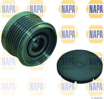 NAPA NOP1131 - Pulley, alternator, freewheel clutch autospares.lv