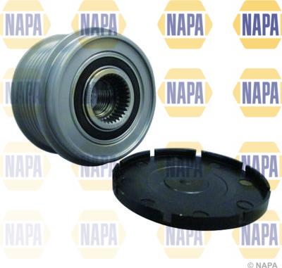 NAPA NOP1129 - Pulley, alternator, freewheel clutch autospares.lv