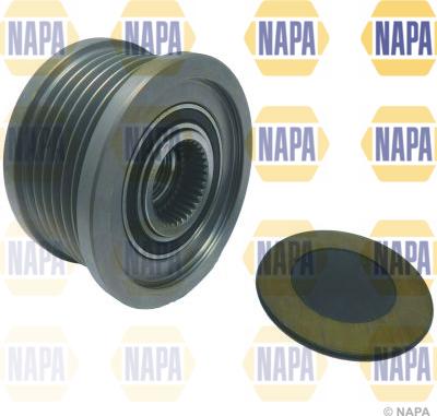 NAPA NOP1125 - Pulley, alternator, freewheel clutch autospares.lv