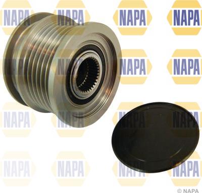 NAPA NOP1121 - Pulley, alternator, freewheel clutch autospares.lv