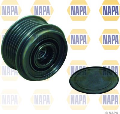 NAPA NOP1127 - Pulley, alternator, freewheel clutch autospares.lv