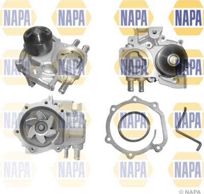 NAPA NWP1493 - Water Pump autospares.lv