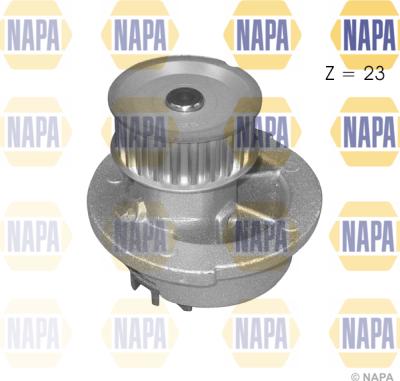 NAPA NWP1406 - Water Pump autospares.lv