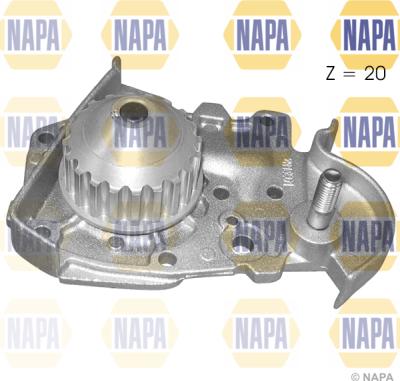 NAPA NWP1437 - Water Pump autospares.lv
