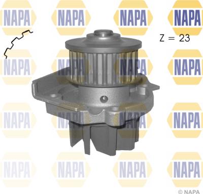 NAPA NWP1501 - Water Pump autospares.lv