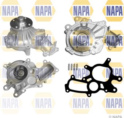 NAPA NWP1508 - Water Pump autospares.lv