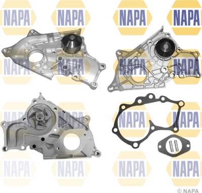 NAPA NWP1511 - Water Pump autospares.lv