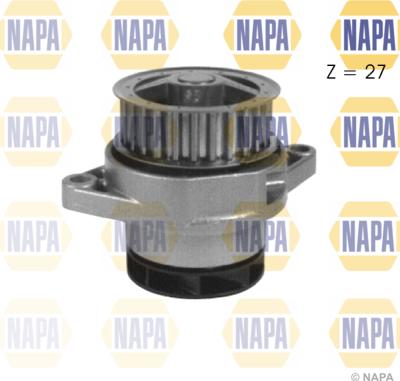 NAPA NWP1017 - Water Pump autospares.lv