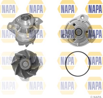 NAPA NWP1035 - Water Pump autospares.lv