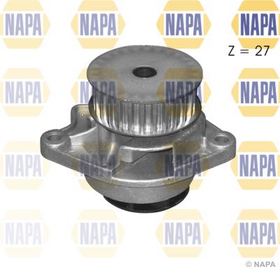 NAPA NWP1027 - Water Pump autospares.lv