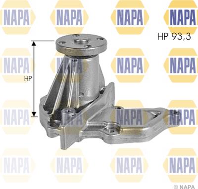 NAPA NWP1190 - Water Pump autospares.lv