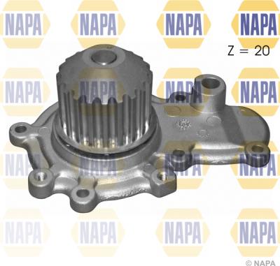 NAPA NWP1142 - Water Pump autospares.lv