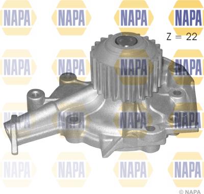 NAPA NWP1165 - Water Pump autospares.lv