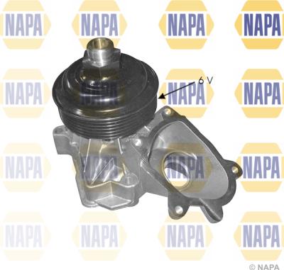 NAPA NWP1101 - Water Pump autospares.lv