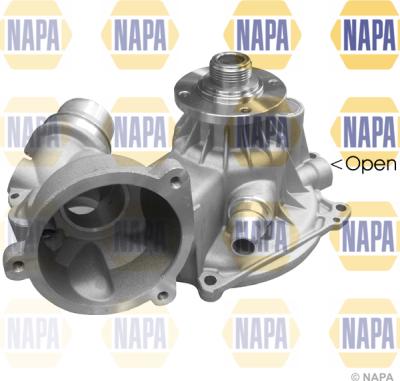 NAPA NWP1103 - Water Pump autospares.lv