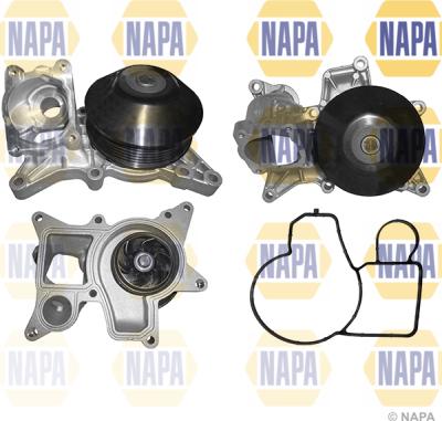 NAPA NWP1111 - Water Pump autospares.lv