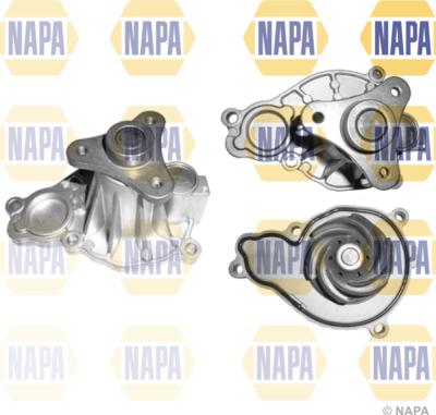 NAPA NWP1124 - Water Pump autospares.lv