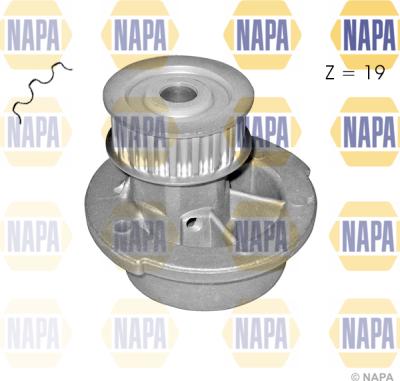 NAPA NWP1396 - Water Pump autospares.lv