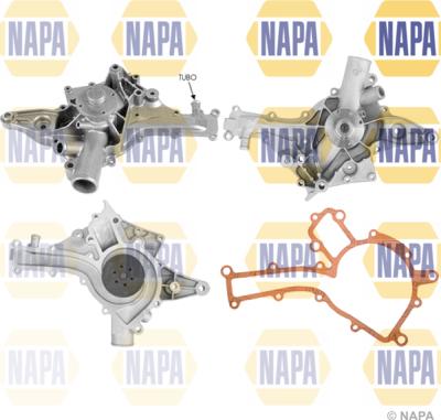 NAPA NWP1318 - Water Pump autospares.lv