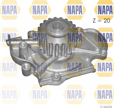 NAPA NWP1295 - Water Pump autospares.lv