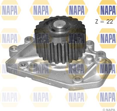 NAPA NWP1221 - Water Pump autospares.lv