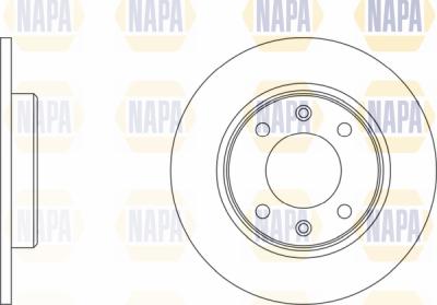 NAPA PBD8464 - Brake Disc autospares.lv