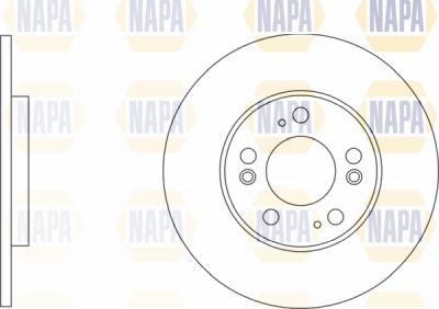 NAPA PBD8485 - Brake Disc autospares.lv