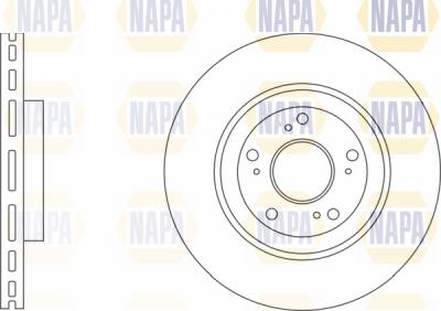 NAPA PBD8514 - Brake Disc autospares.lv