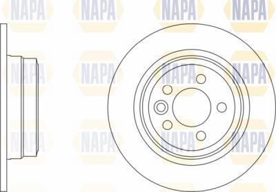 NAPA PBD8641 - Brake Disc autospares.lv