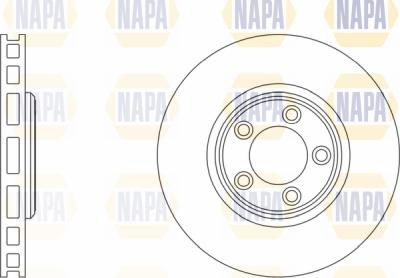 NAPA PBD8648 - Brake Disc autospares.lv