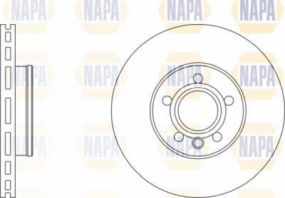NAPA PBD8050 - Brake Disc autospares.lv