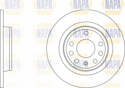 NAPA PBD8038 - Brake Disc autospares.lv