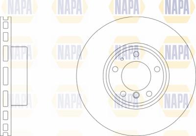 NAPA PBD8318 - Brake Disc autospares.lv