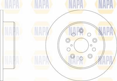 NAPA PBD8248 - Brake Disc autospares.lv