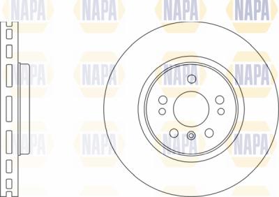 NAPA PBD8212 - Brake Disc autospares.lv