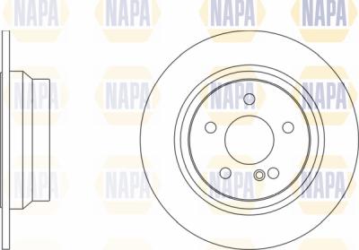 NAPA PBD8232 - Brake Disc autospares.lv