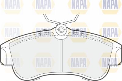 NAPA PBP7452 - Brake Pad Set, disc brake autospares.lv