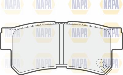 NAPA PBP7434 - Brake Pad Set, disc brake autospares.lv