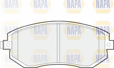 NAPA PBP7420 - Brake Pad Set, disc brake autospares.lv