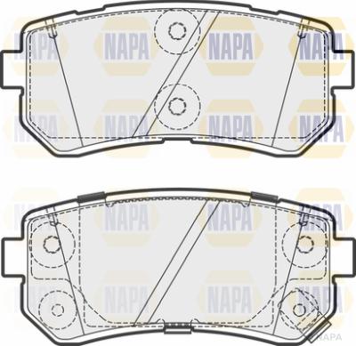 DEXWAL MOBIDEX MBF015963 - Brake Pad Set, disc brake autospares.lv