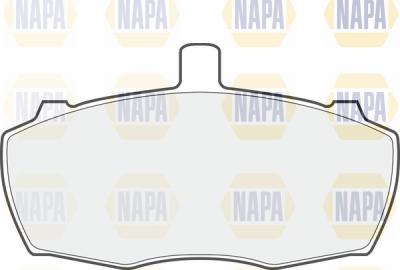 NAPA PBP7658 - Brake Pad Set, disc brake autospares.lv