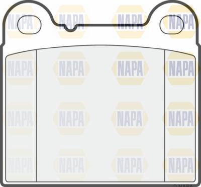 NAPA PBP7005 - Brake Pad Set, disc brake autospares.lv
