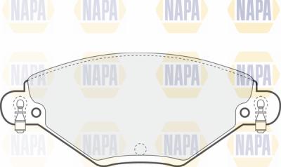 NAPA PBP7018 - Brake Pad Set, disc brake autospares.lv